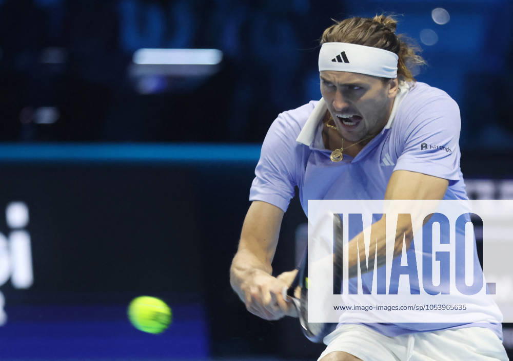 New event uploaded by calabro on 11-16-2024 21:2 Turin - Tennis, Nitto ATP, Tennis Herren Finals, Alexander Zverev, Turin, November 16, 2024. Photo Felice Calabro Editorial Usage Only Italy