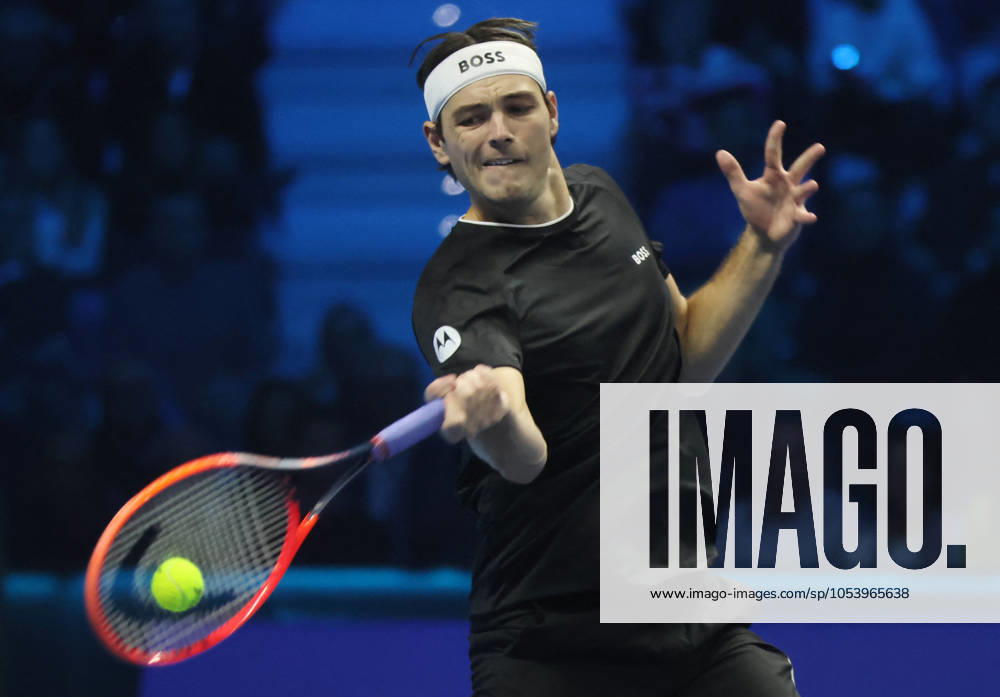 New event uploaded by calabro on 11-16-2024 21:2 Turin - Tennis, Nitto ATP, Tennis Herren Finals, Taylor Fritz, Turin, November 16, 2024. Photo Felice Calabro Editorial Usage Only Italy