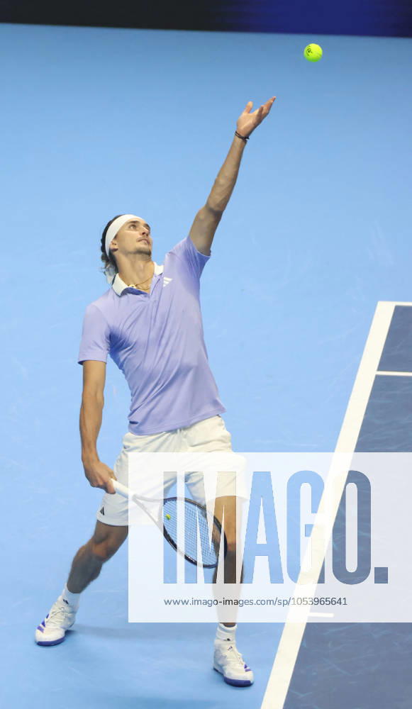 New event uploaded by calabro on 11-16-2024 21:2 Turin - Tennis, Nitto ATP, Tennis Herren Finals, Alexander Zverev, Turin, November 16, 2024. Photo Felice Calabro Editorial Usage Only Italy