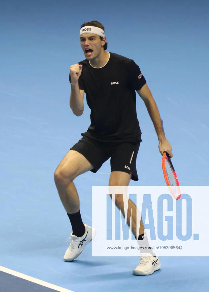 New event uploaded by calabro on 11-16-2024 21:2 Turin - Tennis, Nitto ATP, Tennis Herren Finals, Taylor Fritz, Turin, November 16, 2024. Photo Felice Calabro Editorial Usage Only Italy