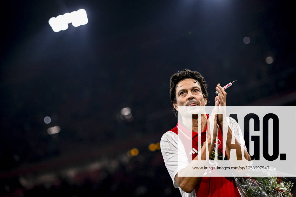 AFC Ajax Amsterdam legend player Jari Litmanen, during the match Ajax Legends Real Madrid Legends at the Johan Cruijff ArenA for the Dutch eredivisie season 2024 2025 in AMSTERDAM, Netherlands on 17 november 2024, photo by Stefan Koops EYE4images DeFodi Images not used in POL SRB CRO FRA GBR NED ITA USA Defodi 746 201003 Defodi-746 not used in POL SRB CRO FRA GBR NED ITA USA