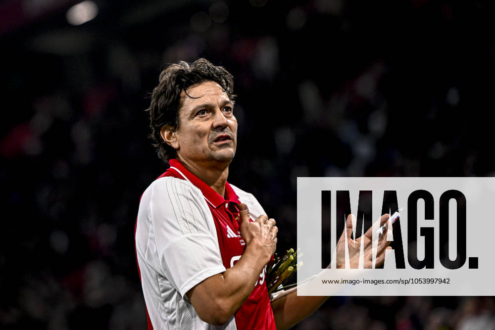 AFC Ajax Amsterdam legend player Jari Litmanen, during the match Ajax Legends Real Madrid Legends at the Johan Cruijff ArenA for the Dutch eredivisie season 2024 2025 in AMSTERDAM, Netherlands on 17 november 2024, photo by Stefan Koops EYE4images DeFodi Images not used in POL SRB CRO FRA GBR NED ITA USA Defodi 746 201007 Defodi-746 not used in POL SRB CRO FRA GBR NED ITA USA