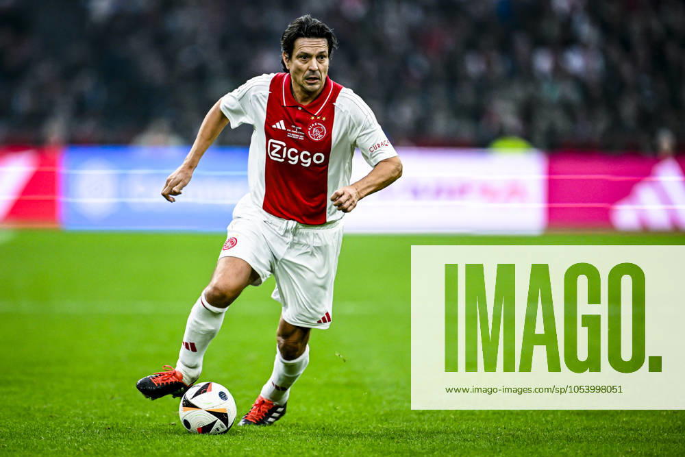 AFC Ajax Amsterdam legend player Jari Litmanen, during the match Ajax Legends Real Madrid Legends at the Johan Cruijff ArenA for the Dutch eredivisie season 2024 2025 in AMSTERDAM, Netherlands on 17 november 2024, photo by Stefan Koops EYE4images DeFodi Images not used in POL SRB CRO FRA GBR NED ITA USA Defodi 746 200938 Defodi-746 not used in POL SRB CRO FRA GBR NED ITA USA