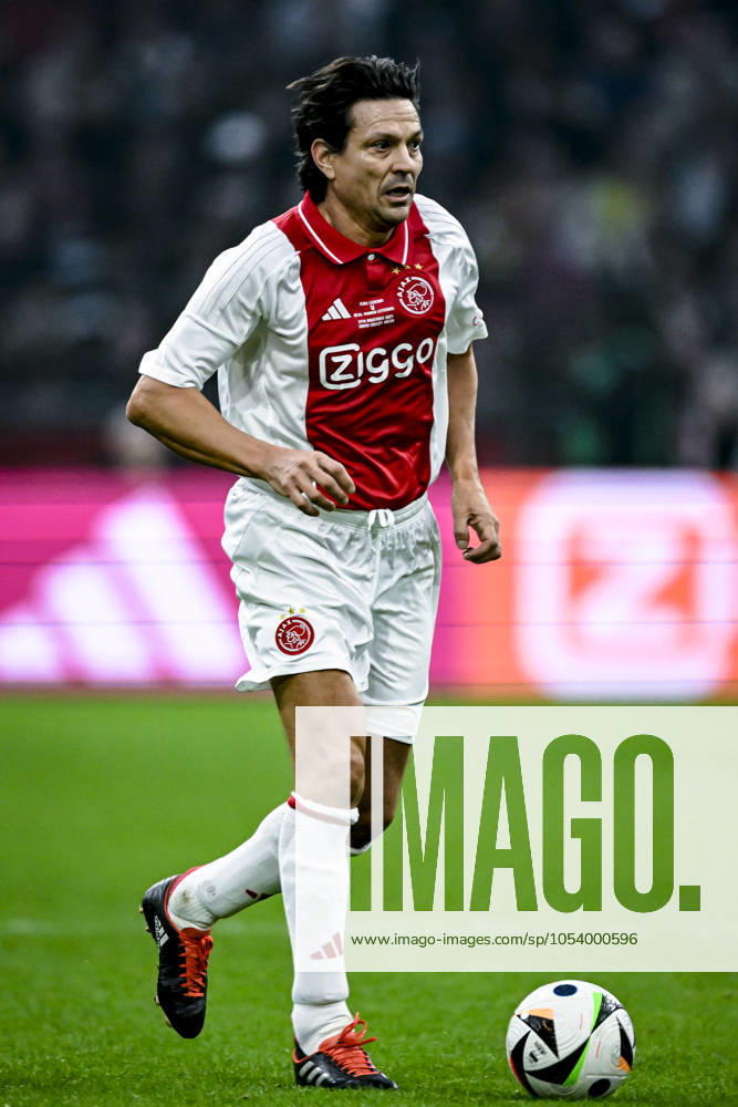 AFC Ajax Amsterdam legend player Jari Litmanen, during the match Ajax Legends Real Madrid Legends at the Johan Cruijff ArenA for the Dutch eredivisie season 2024 2025 in AMSTERDAM, Netherlands on 17 november 2024, photo by Stefan Koops EYE4images DeFodi Images not used in POL SRB CRO FRA GBR NED ITA USA Defodi 746 201067 Defodi-746 not used in POL SRB CRO FRA GBR NED ITA USA