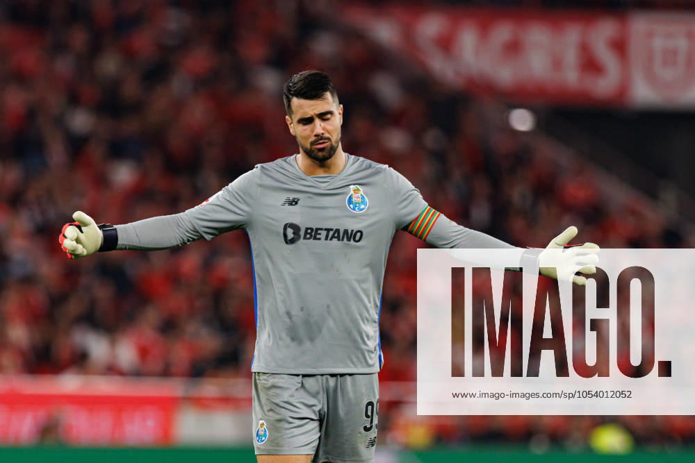 Diogo Costa seen during Liga Portugal game between teams of SL Benfica and FC Porto at Estadio Da Luz (Maciej Rogowski) Lisbon Estadio Da Luz Portugal