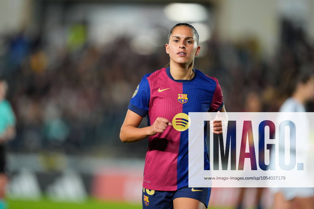 Francisca Kika Nazareth Ramos of FC Barcelona, Barca looks on during the Spanish Women League, Liga F, football match played between Real Madrid and FC Barcelona at Alfredo Di Stefano stadium on November 16, 2024, in Valdebebas, Madrid, Spain. Valdebebas SPAIN - ZUMA FC 20241116_zaa_a181_403