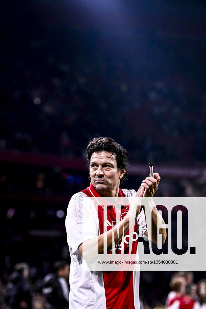 AFC Ajax Amsterdam legend player Jari Litmanen, during the match Ajax Legends Real Madrid Legends at the Johan Cruijff ArenA for the Dutch eredivisie season 2024 2025 in AMSTERDAM, Netherlands on 17 november 2024, photo by Stefan Koops EYE4images DeFodi Images not used in POL SRB CRO FRA GBR NED ITA USA Defodi 746 201241 Defodi-746 not used in POL SRB CRO FRA GBR NED ITA USA