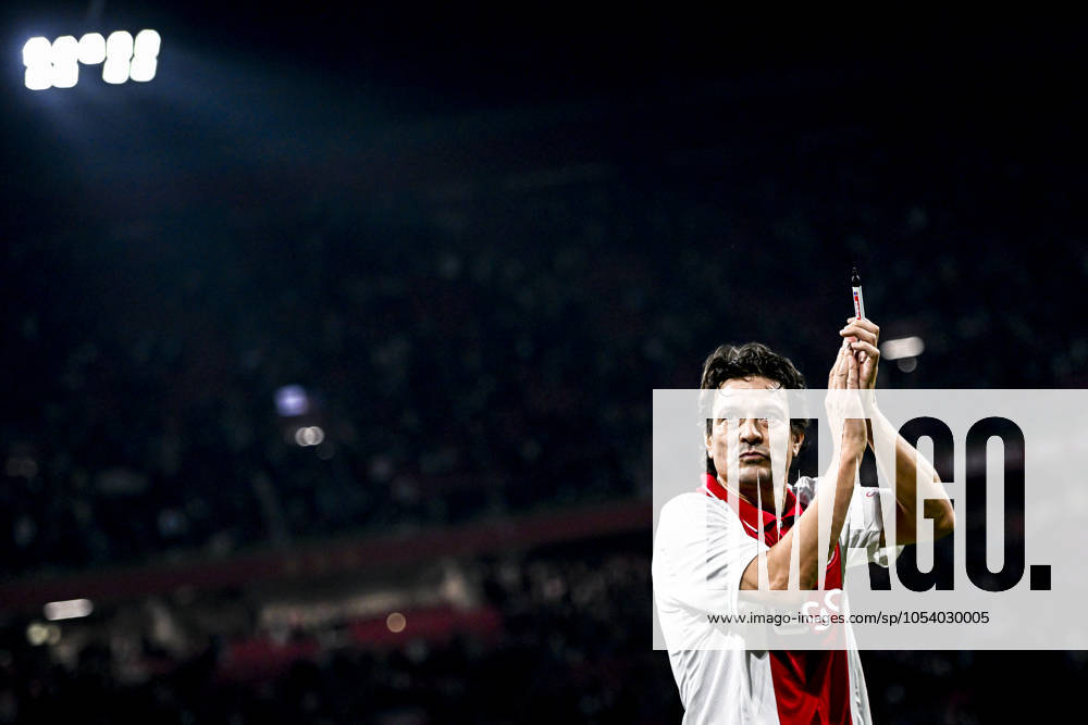 AFC Ajax Amsterdam legend player Jari Litmanen, during the match Ajax Legends Real Madrid Legends at the Johan Cruijff ArenA for the Dutch eredivisie season 2024 2025 in AMSTERDAM, Netherlands on 17 november 2024, photo by Stefan Koops EYE4images DeFodi Images not used in POL SRB CRO FRA GBR NED ITA USA Defodi 746 201242 Defodi-746 not used in POL SRB CRO FRA GBR NED ITA USA
