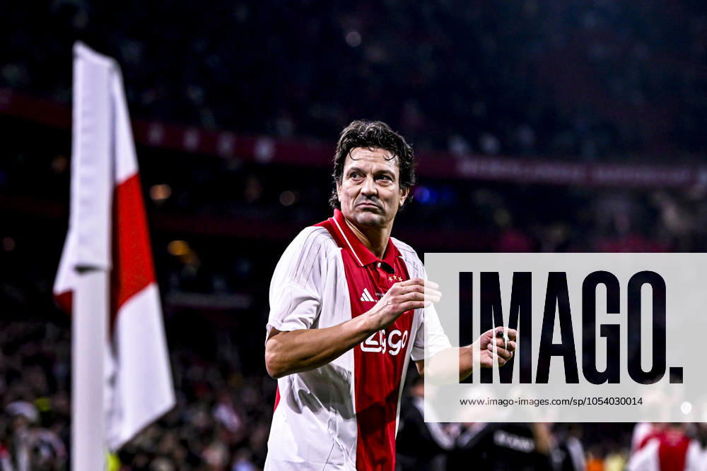 AFC Ajax Amsterdam legend player Jari Litmanen, during the match Ajax Legends Real Madrid Legends at the Johan Cruijff ArenA for the Dutch eredivisie season 2024 2025 in AMSTERDAM, Netherlands on 17 november 2024, photo by Stefan Koops EYE4images DeFodi Images not used in POL SRB CRO FRA GBR NED ITA USA Defodi 746 201246 Defodi-746 not used in POL SRB CRO FRA GBR NED ITA USA