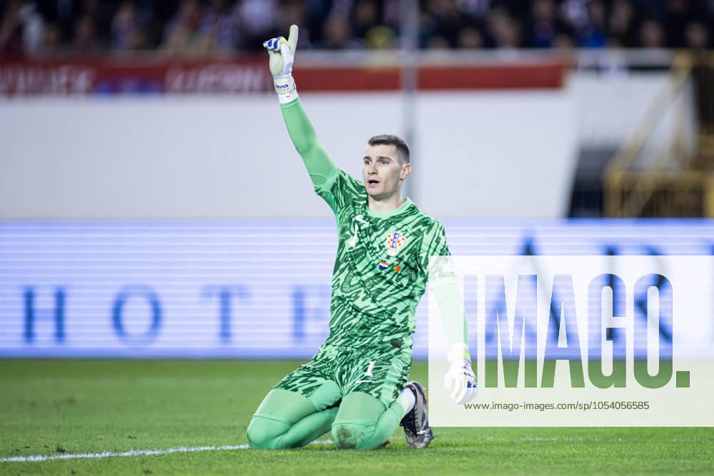 Nations League - League A, Group A1 - Croatia vs Portugal 1:1. - On photo Croatian Dominik Livakovic 1. Split Croatia - ZUMALEAG 20241118_mda_p210_411