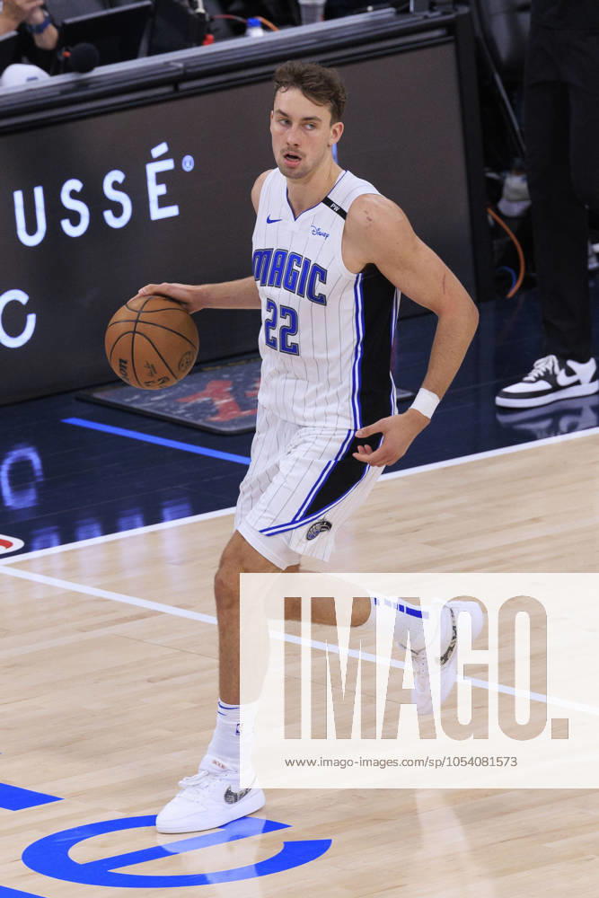 Franz Wagner 22 of the Orlando Magic during their regular season NBA, Basketball Herren, USA game against the Los Angeles Clippers on Wednesday November 20, 2024 at Intuit Dome in Inglewood, California. Clippers defeat Magic, 104-93. ARIANA RUIZ PI Inglewood U.S - ZUMAp124 20241120_zaa_p124_013