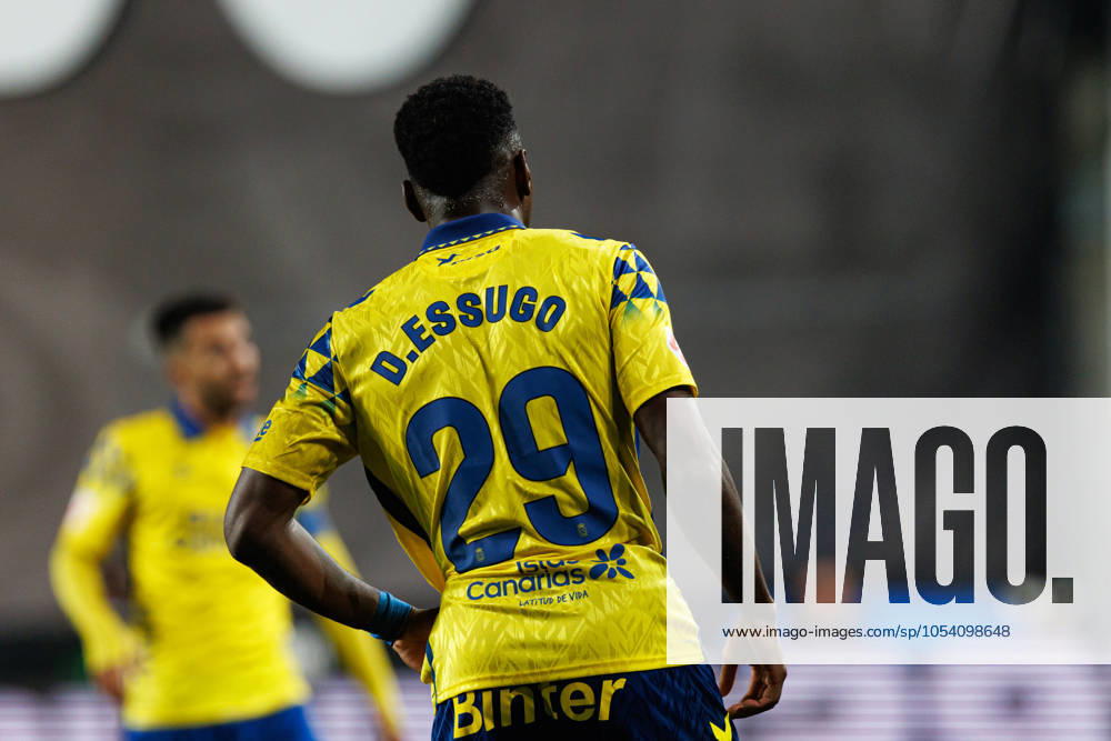 Dario Essugo seen during LaLiga EA SPORTS game between teams of Rayo Vallecano and UD Las Palmas at Estadio de Vallecas (Maciej Rogowski) Madrid Estadio de Vallecas Spain