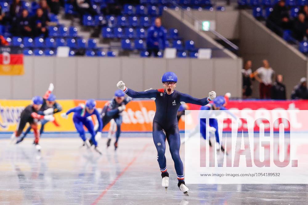 KW47 NAGANO, M-Wave, 24-11-2024 , season 2024 2025, ISU World Cup Speedskating. during Worldcup Nagano 24-11-2024 mass start men Timothy Loubineaud wins Worldcup Nagano 24-11-2024 x26809568x