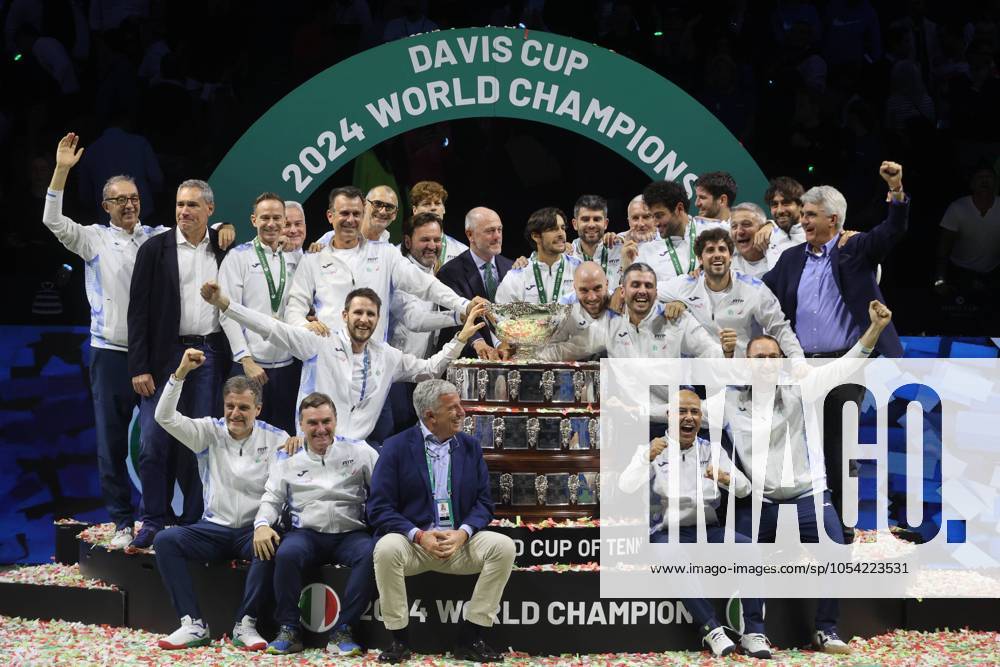 (Malaga) ITALY DAVIS CUP CHAMPION 2024! Sinner beat Griekii 7-6(2) and 6-2 and gave his country the two-time championship in Malaga. Cordon Press lorenzoxcarnero xCordonpress