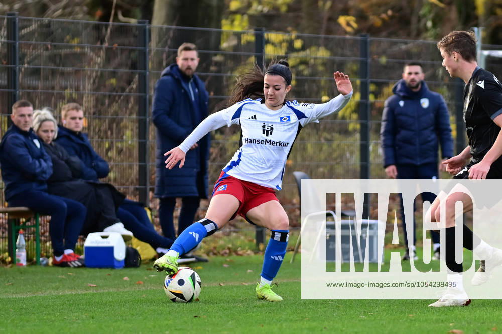 Soccer I Women I Season 2024 2025 I DFB Cup I Round of 16 I Hamburger SV FC Carl Zeiss Jena I 24 11 2024 Vildan Kardesler 7, Hamburger SV Hamburg Volksparkstadion Hamburg Germany