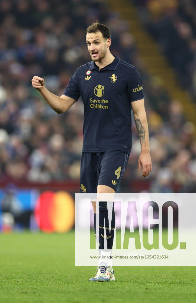 Aston Villa v Juventus FC Champions League 27 11 2024. Federico Gatti of Juventus during the Champions League match between Aston Villa and Juventus FC at Villa Park, Birmingham, England on 27 November 2024. Birmingham Villa Park West Midlands England Editorial use only ,