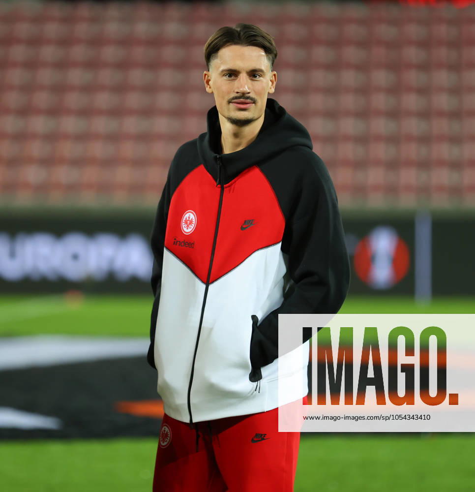 Football UEFA Europa League, FC Midtjylland Eintracht Frankfurt, emonline,, v l , Robin Koch Eintracht Frankfurt DFL DFB REGULATIONS PROHIBIT ANY USE OF PHOTOGRAPHS AS IMAGE SEQUENCES AND OR QUASI VIDEO