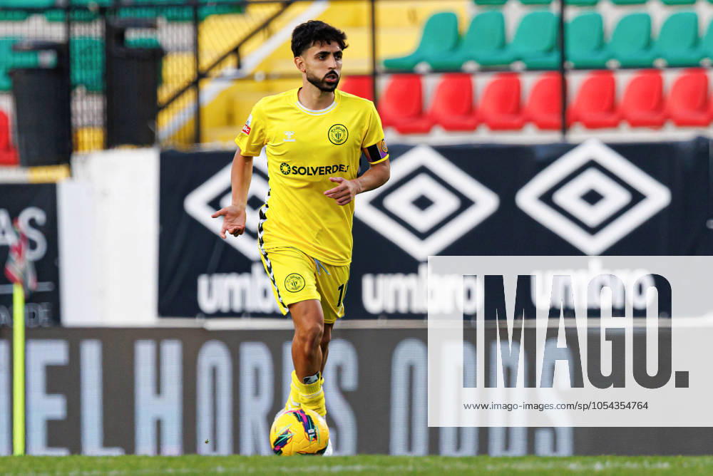 CF Estrela Amadora Vs CD Nacional in Amadora, Portugal - 10 Nov 2024 Luis Esteves (CD Nacional) seen in action during the Liga Portugal game between teams of CF Estrela Amadora and CD Nacional at Estadio Jose Gomes. Final score; CF Estrela Amadora 2:0 CD Nacional Amadora Portugal