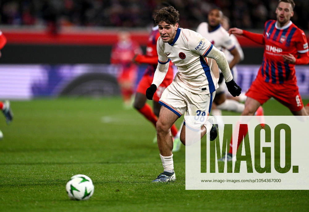 Football Conference League Season 2024 2025 Preliminary Round 4 Matchday 1 FC Heidenheim FC Chelsea London 28 11 2024 Marc Guiu Chelsea FC