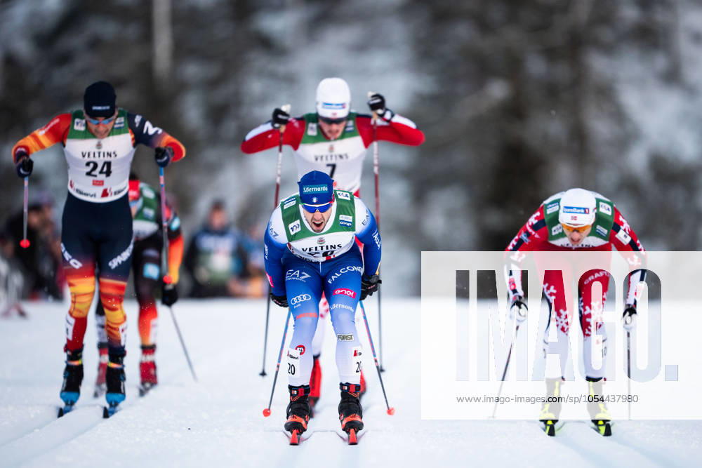 Federico Pellegrino of Italy competes in men s sprint quarter final during the FIS Cross Country World Cup on November 30, 2024 in Ruka Photo Kalle Parkkinen BILDBYRAN COP 211 KP0069 skidor cross country skiing langrenn världscupen fis cross country world cup sprint bbeng