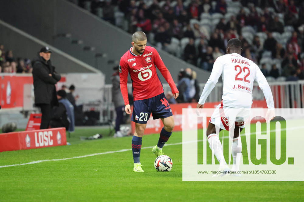 Edon ZHEGROVA (LOSC Lille) lors du match LOSC Lille vs Stade Brestois 29, Ligue 1, Decathlon Arena stade Pierre Mauroy, le 6 dÃ cembre 2024
