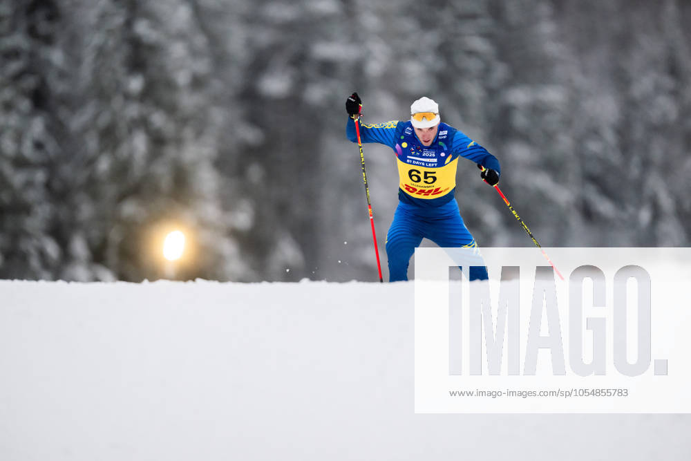 Svyatoslav Matassov of Kazakhstan competes in men s sprint prologue during the FIS Cross Country World Cup on December 7, 2024 in Lillehammer Photo Mathias Bergeld BILDBYRAN kod MB MB1017 skidor cross country skiing langrenn världscupen fis cross country world cup sprint bbeng prologue prologue