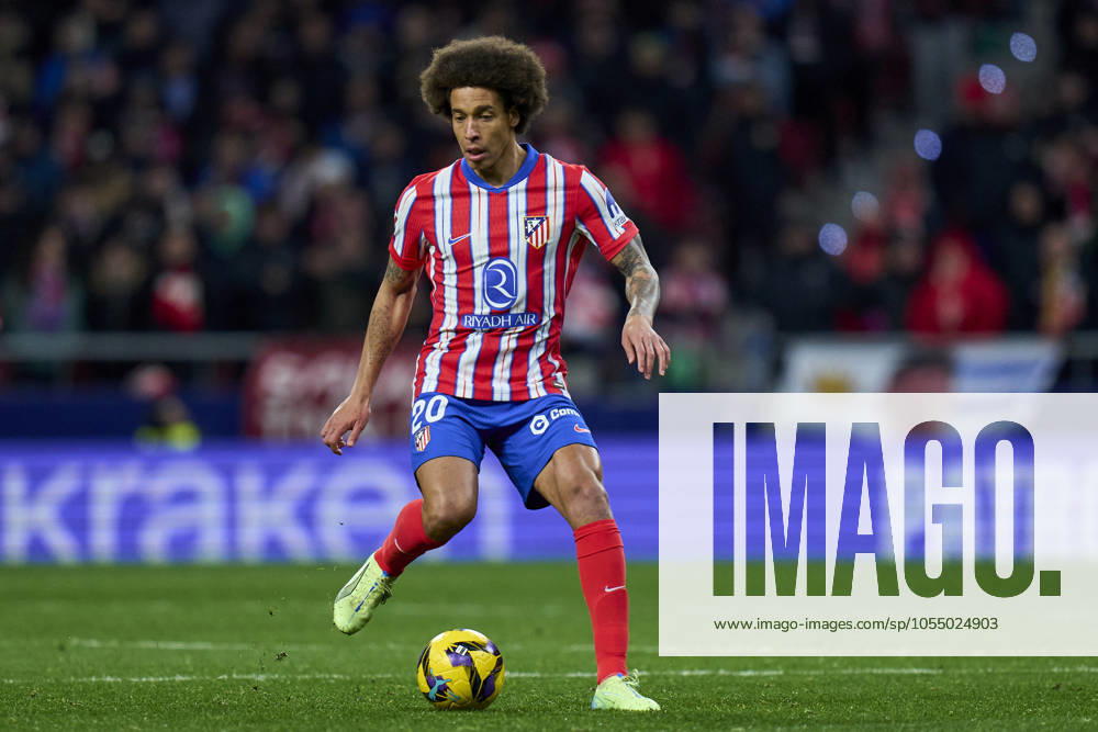 ESP: Atletico de Madrid v Sevilla FC. La Liga EA Sports. Date 16 Axel Witsel of Atletico de Madrid during the La Liga EA Sports match between Atletico de Madrid and Sevilla FC played at Riyadh Air Metropolitano Stadium on December 8, 2024 in Madrid, Spain. kpng