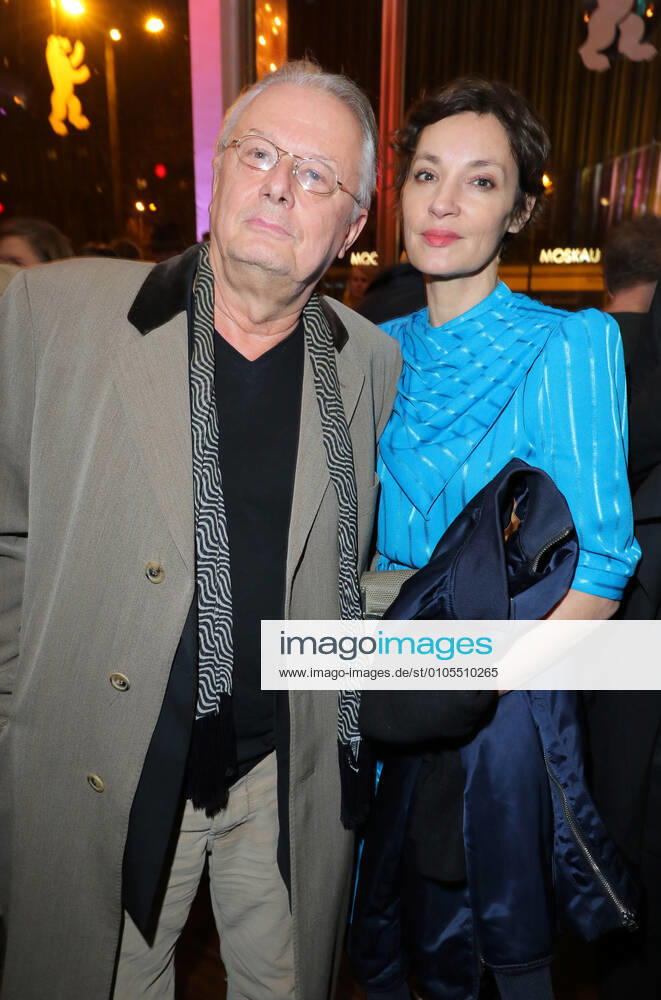 Film Wild 12 04 2016 Director, Director Frank Castorf Actress Jeanne Balibar at Kino International, Karl Marx Allee, Berlin at the premiere of the film Wild 12 04 2016