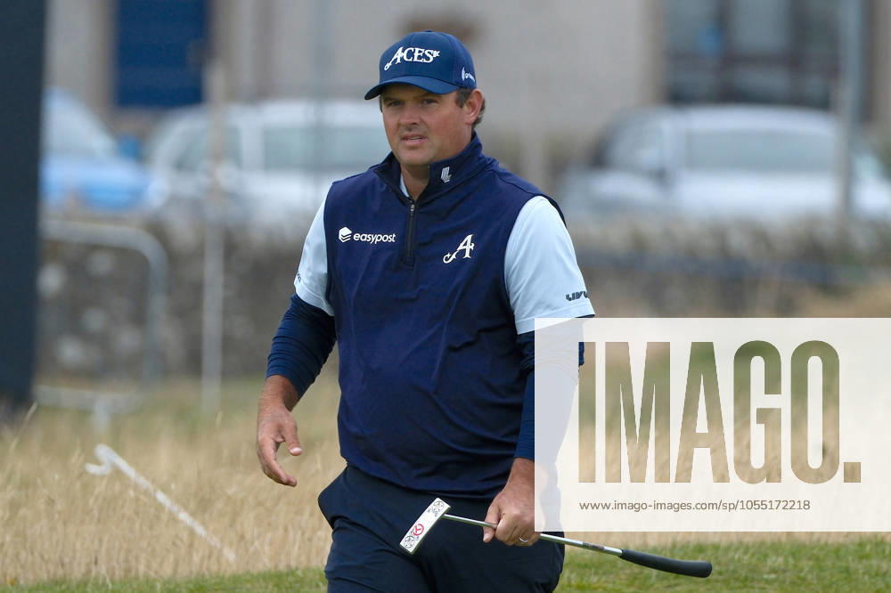 UK: The Alfred Dunhill Links Championship at The Old Course, St Andrews, Scotland on 30 September 2024: Pictured: Patrick Reed (USA) during a practice round at the Alfred Dunhill Links Championship 2024 at the Old Course, St Andrews St Andrews The Old Course Scotland
