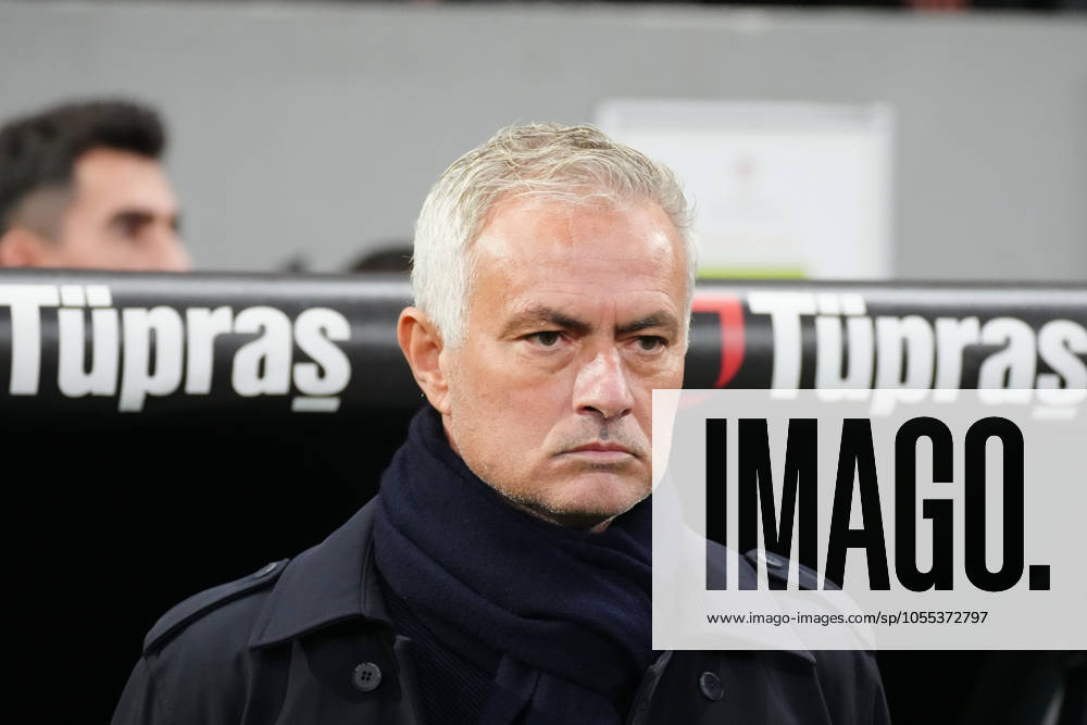 Coach Jose Mourinho of Fenerbahce during the Turkish Super League match between Besiktas and Fenerbahce at Tupras Stadium in Istanbul , Turkey on December 07 , 2024. ( Photo by Seskimphoto ) Istanbul Turkey Istanbul Turkey