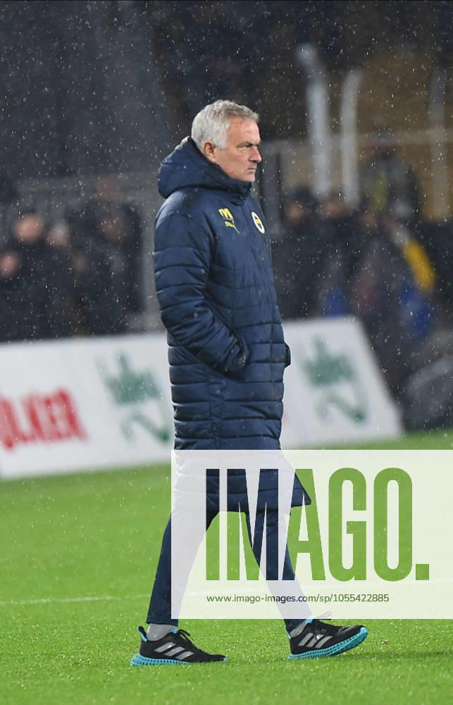 Coach Jose Mourinho of Fenerbahce during the Turkish Super League match between Fenerbahce and Basaksehir FK at Ulker Sukru Saracoglu Stadium on December 15, 2024 in Istanbul, Turkey. Istanbul Turkey