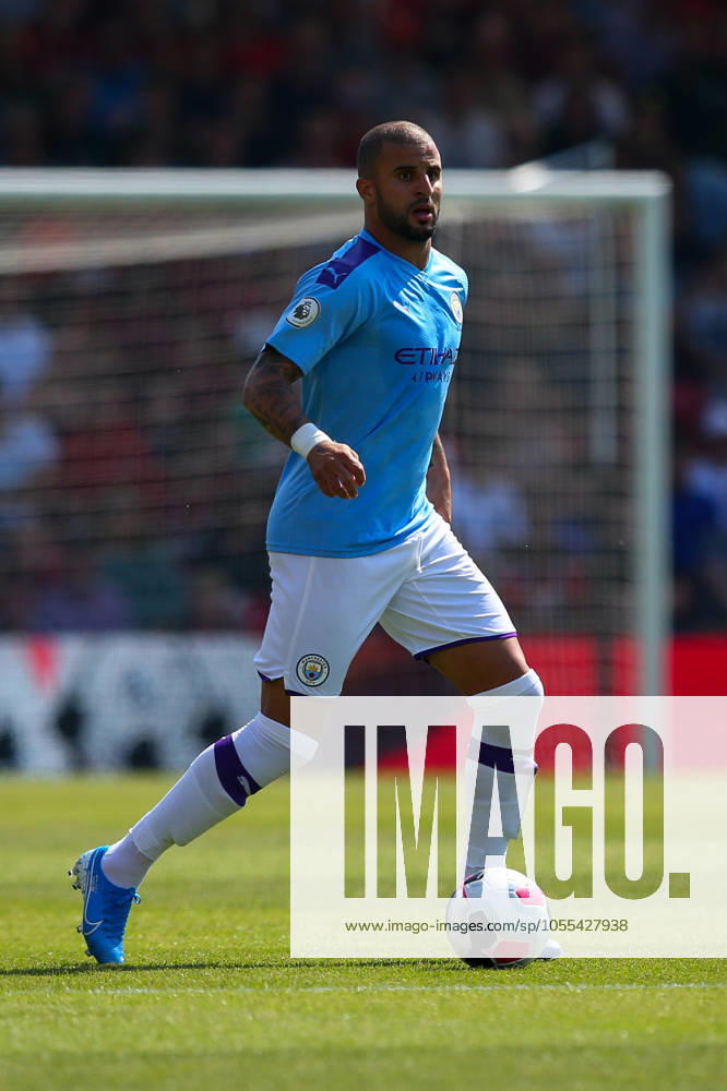 Bournemouth v Manchester City - Premier League - Vitality Stadium August 25, 2019, Bournemouth, United Kingdom: Kyle Walker of Manchester City in action during the Premier League match at the Vitality Stadium, Bournemouth. Picture date: 25th August 2019. Picture credit should read: Craig Mercer Sportimage Bournemouth United Kingdom