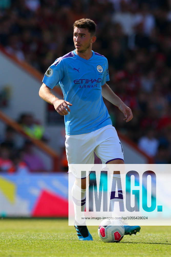 Bournemouth v Manchester City - Premier League - Vitality Stadium August 25, 2019, Bournemouth, United Kingdom: Aymeric Laporte of Manchester City in action during the Premier League match at the Vitality Stadium, Bournemouth. Picture date: 25th August 2019. Picture credit should read: Craig Mercer Sportimage Bournemouth United Kingdom