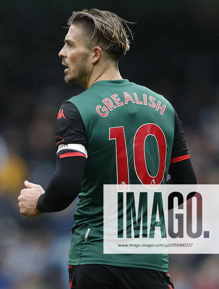 Manchester City v Aston Villa - Premier League - Etihad Stadium October 26, 2019, Manchester, United Kingdom: Jack Grealish of Aston Villa during the Premier League match against Manchester City at the Etihad Stadium, Manchester. Picture date: 26th October 2019. Picture credit should read: Darren Staples Sportimage Manchester United Kingdom