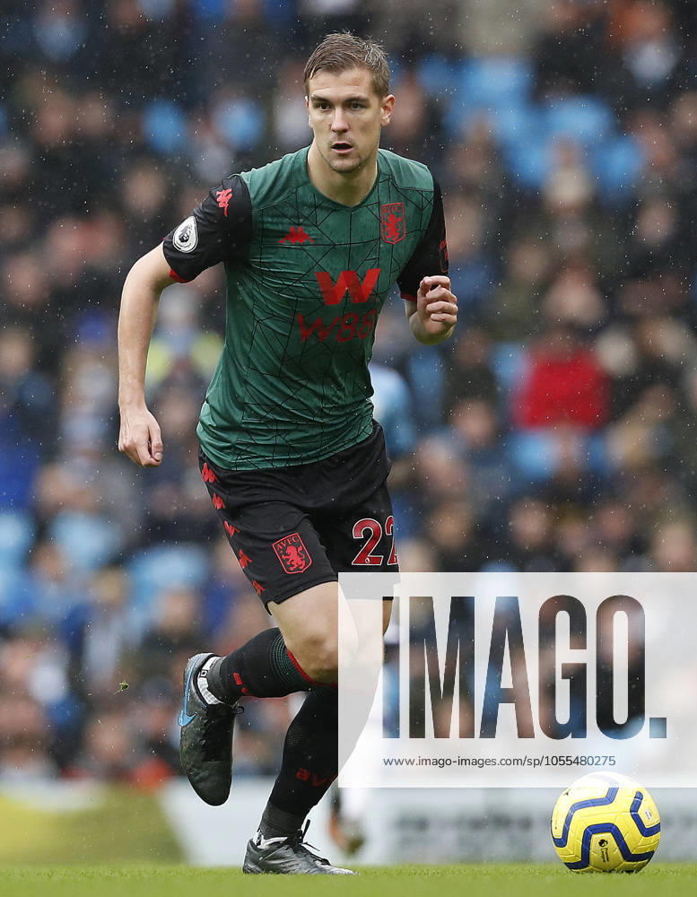 Manchester City v Aston Villa - Premier League - Etihad Stadium October 26, 2019, Manchester, United Kingdom: Bjorn Engels of Aston Villa during the Premier League match against Manchester City at the Etihad Stadium, Manchester. Picture date: 26th October 2019. Picture credit should read: Darren Staples Sportimage Manchester United Kingdom