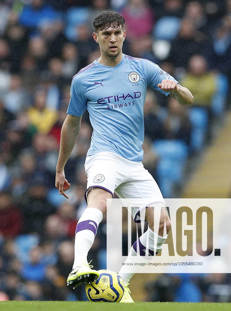 Manchester City v Aston Villa - Premier League - Etihad Stadium October 26, 2019, Manchester, United Kingdom: John Stones of Manchester City during the Premier League match against Aston Villa at the Etihad Stadium, Manchester. Picture date: 26th October 2019. Picture credit should read: Darren Staples Sportimage Manchester United Kingdom
