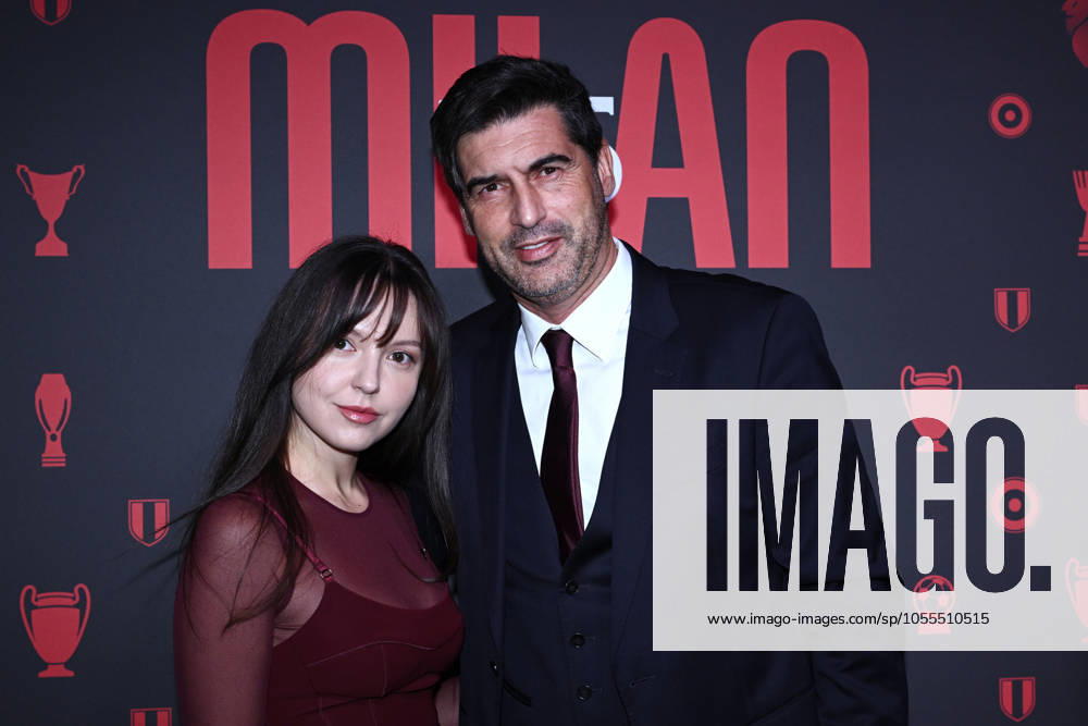Db Milano 16 12 2024 - 125° Anniversario AC Milan foto Daniele Buffa Image nella foto: Paulo Fonseca-Kateryna Ostrousko