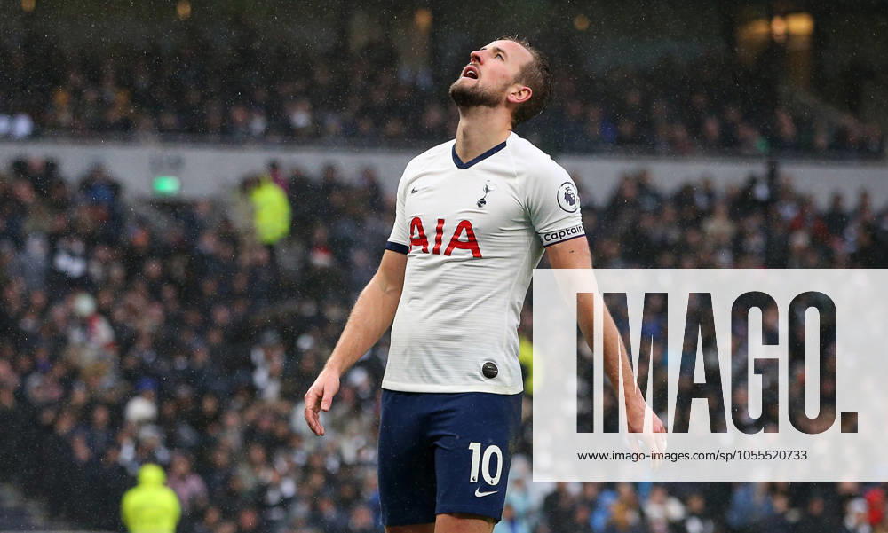 Tottenham Hotspur v Brighton and Hove Albion - Premier League - Tottenham Hotspur Stadium December 26, 2019, London, United Kingdom: Tottenhams Harry Kane reacts after missing a goal scoring chance during the Premier League match at the Tottenham Hotspur Stadium, London. Picture date: 26th December 2019. Picture credit should read: Paul Terry Sportimage London United Kingdom
