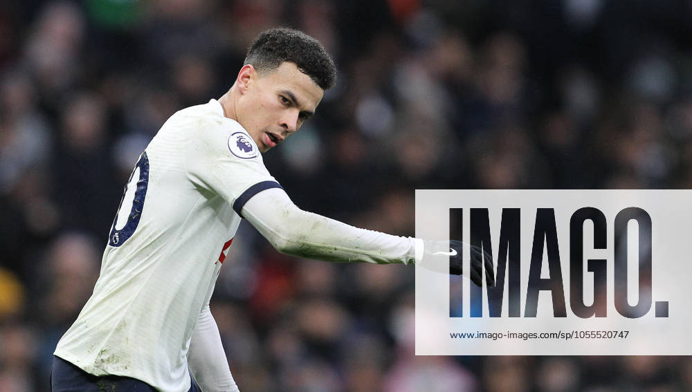 Tottenham Hotspur v Brighton and Hove Albion - Premier League - Tottenham Hotspur Stadium December 26, 2019, London, United Kingdom: Tottenhams Dele Alli during the Premier League match at the Tottenham Hotspur Stadium, London. Picture date: 26th December 2019. Picture credit should read: Paul Terry Sportimage London United Kingdom