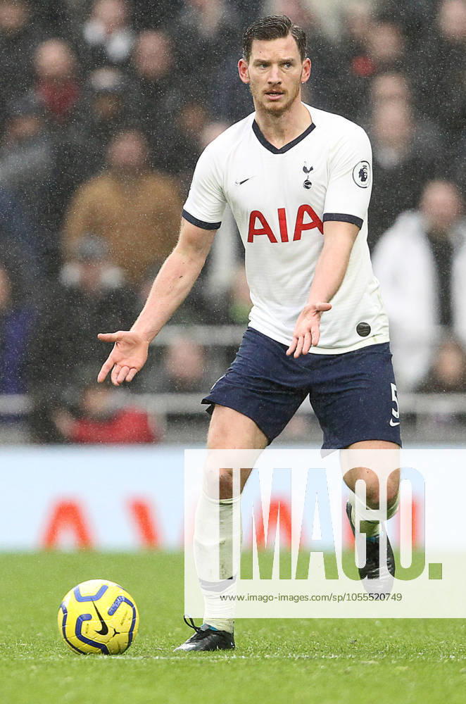 Tottenham Hotspur v Brighton and Hove Albion - Premier League - Tottenham Hotspur Stadium December 26, 2019, London, United Kingdom: Tottenhams Jan Vertonghen during the Premier League match at the Tottenham Hotspur Stadium, London. Picture date: 26th December 2019. Picture credit should read: Paul Terry Sportimage London United Kingdom