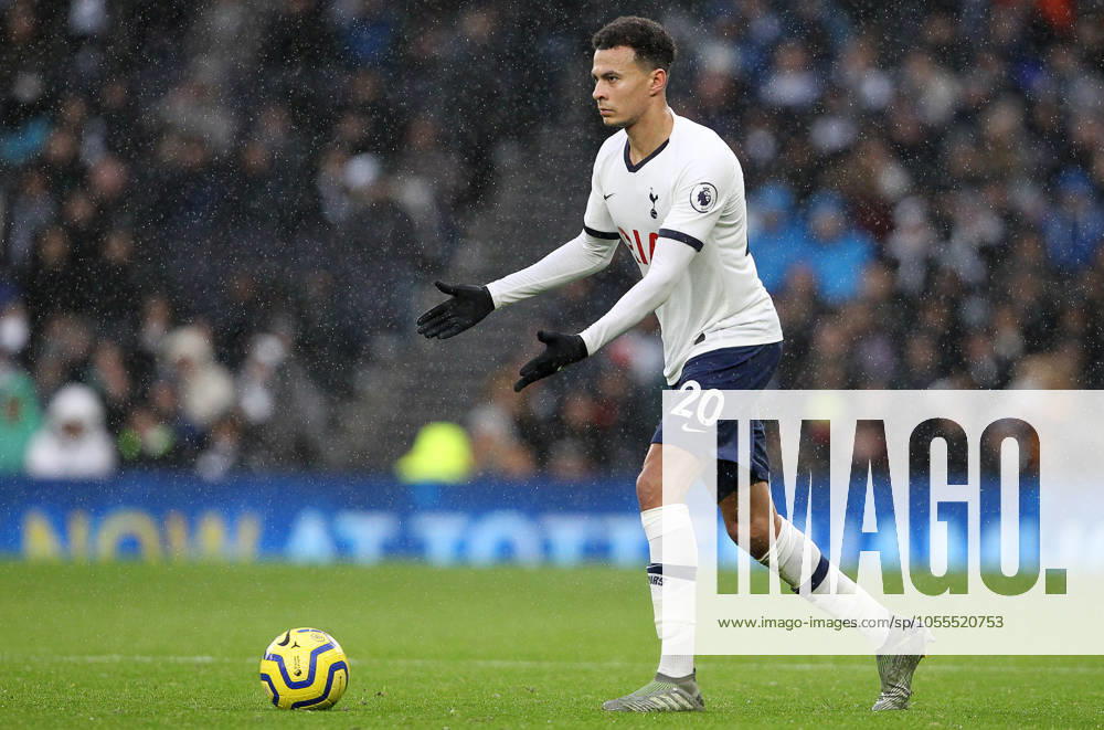 Tottenham Hotspur v Brighton and Hove Albion - Premier League - Tottenham Hotspur Stadium December 26, 2019, London, United Kingdom: Tottenhams Dele Alli during the Premier League match at the Tottenham Hotspur Stadium, London. Picture date: 26th December 2019. Picture credit should read: Paul Terry Sportimage London United Kingdom