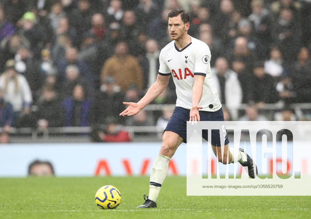 Tottenham Hotspur v Brighton and Hove Albion - Premier League - Tottenham Hotspur Stadium December 26, 2019, London, United Kingdom: Tottenhams Jan Vertonghen during the Premier League match at the Tottenham Hotspur Stadium, London. Picture date: 26th December 2019. Picture credit should read: Paul Terry Sportimage London United Kingdom