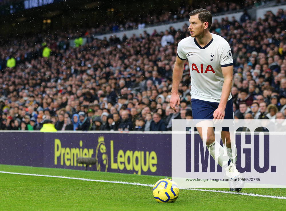 Tottenham Hotspur v Brighton and Hove Albion - Premier League - Tottenham Hotspur Stadium December 26, 2019, London, United Kingdom: Tottenhams Jan Vertonghen during the Premier League match at the Tottenham Hotspur Stadium, London. Picture date: 26th December 2019. Picture credit should read: Paul Terry Sportimage London United Kingdom