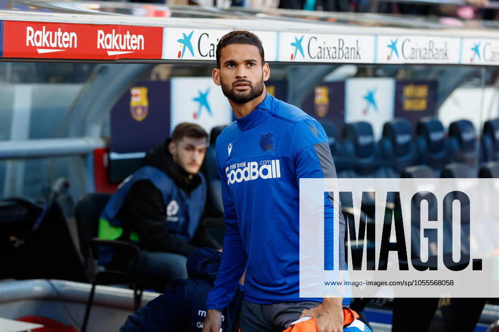 FC Barcelona, Barca v Real Sociedad - La Liga BARCELONA, SPAIN - MARCH 07:.Willian Jose of Real Sociedad during the Liga match between FC Barcelona and Real Sociedad at Camp Nou on March 07, 2020 in Barcelona, Spain. (Photo by DAX ESPA-Images) Barcelona Barcelona USA