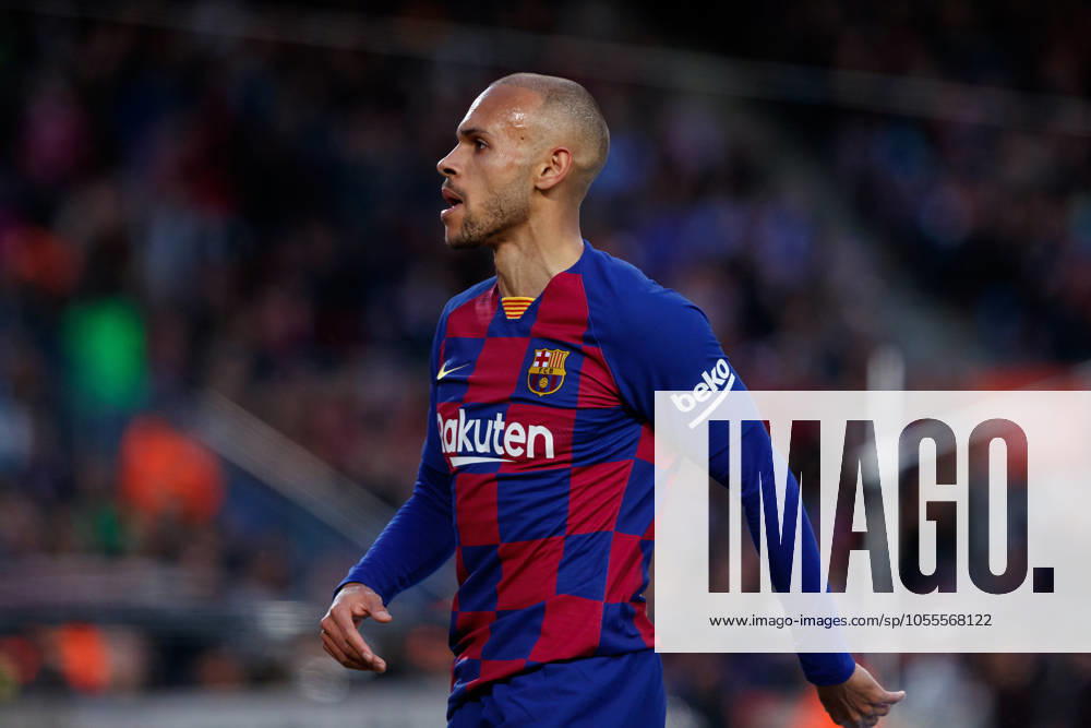 FC Barcelona, Barca v Real Sociedad - La Liga BARCELONA, SPAIN - MARCH 07:.Braithwaite of FC Barcelona during the Liga match between FC Barcelona and Real Sociedad at Camp Nou on March 07, 2020 in Barcelona, Spain. (Photo by DAX ESPA-Images) Barcelona Barcelona USA