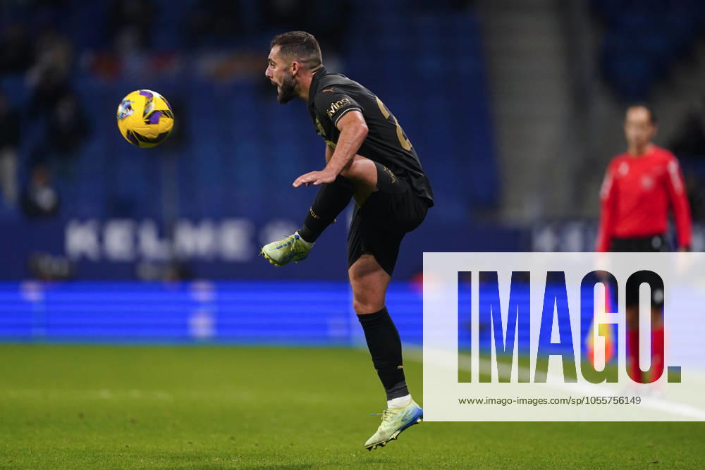ESP: RCD Espanyol v Valencia CF. La Liga EA Sports. Date 13 Luis Rioja of Valencia CF during the La Liga EA Sports match between RCD Espanyol and Valencia CF played at RCDE Stadium on December 18, 2024 in Barcelona, Spain. kpng