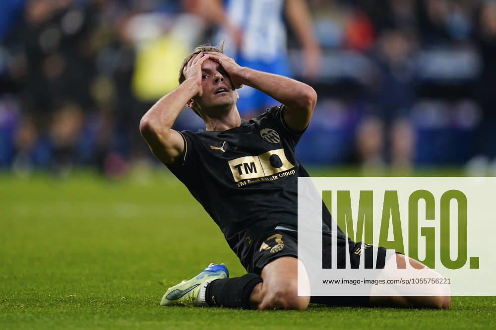 ESP: RCD Espanyol v Valencia CF. La Liga EA Sports. Date 13 Dani Gomez of Valencia CF during the La Liga EA Sports match between RCD Espanyol and Valencia CF played at RCDE Stadium on December 18, 2024 in Barcelona, Spain. kpng