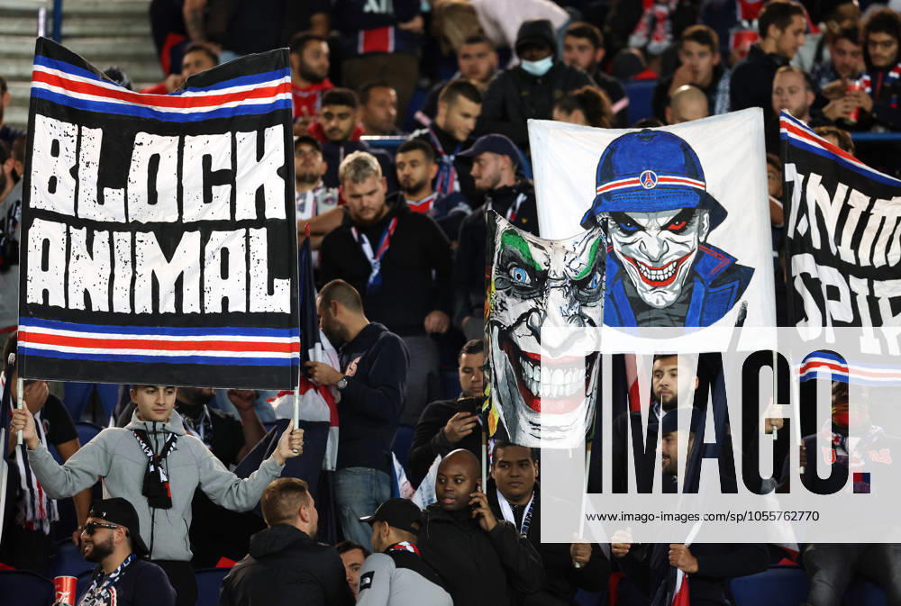 Paris Saint Germain v Manchester City - UEFA Champions League - Group A - Le Parc des Princes September 28, 2021, Paris, United Kingdom: Paris, France, 28th September 2021. PSG Ultra fans during the UEFA Champions League match at Le Parc des Princes, Paris. Picture credit should read: David Klein Sportimage Paris United Kingdom