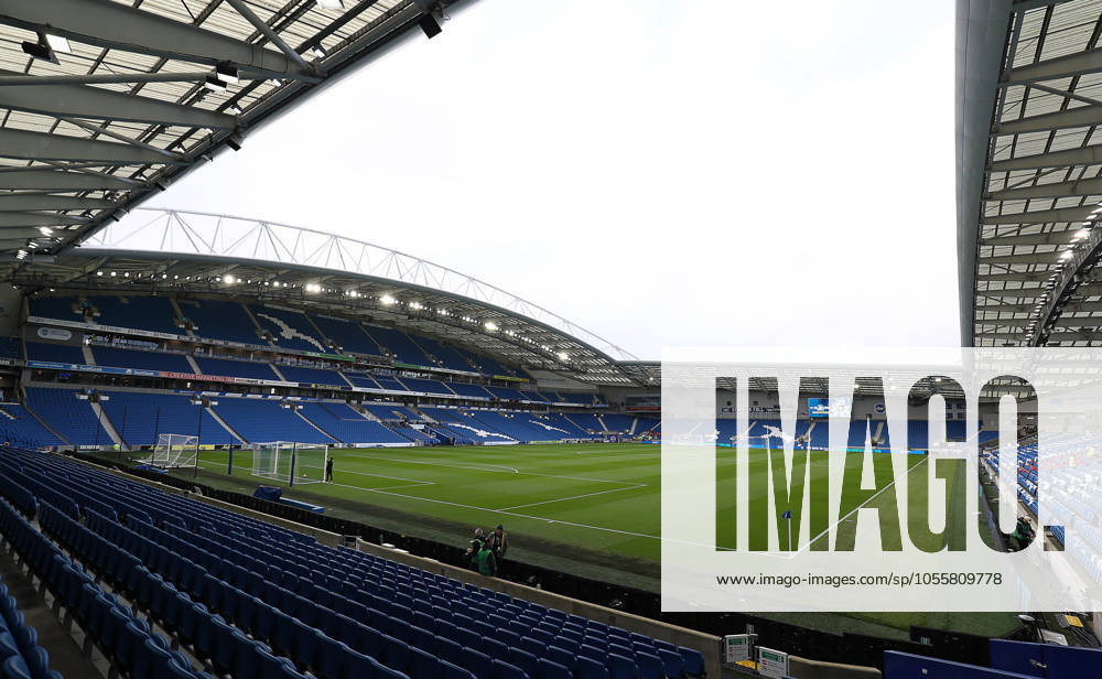 Brighton and Hove Albion v Newcastle United - Premier League - AMEX Stadium November 6, 2021, Brighton and Hove, United Kingdom: Brighton and Hove, England, 6th November 2021. A general view of the stadium ahead of the Premier League match at the AMEX Stadium, Brighton and Hove. Picture credit should read: Paul Terry Sportimage Brighton and Hove United Kingdom