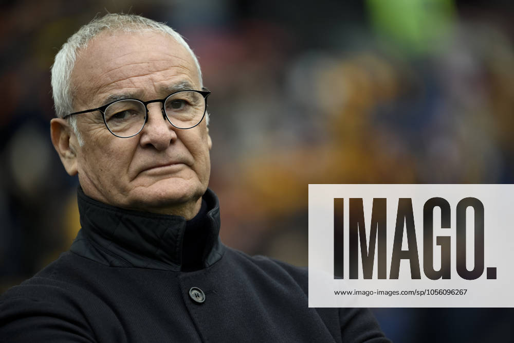 Claudio Ranieri, head coach of AS Roma, looks on during the Serie A football match between AS Roma and Parma Calcio 1913 at Olimpico stadium in Rome (Italy), December 22, 2024. AndreaxStaccioli